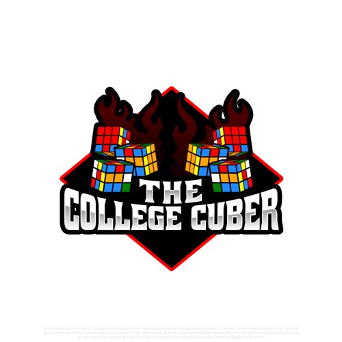 Professional Rubik's Cube Artist needs help with logo design Design by Cengkeling