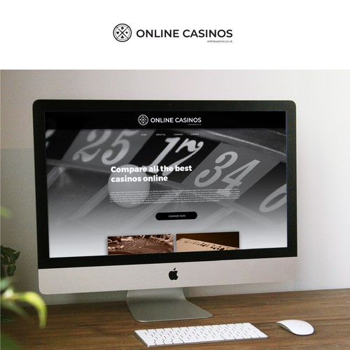 OnlineCasinos.co.uk - logo needed for > modern casino comparison site Design by Mijat12