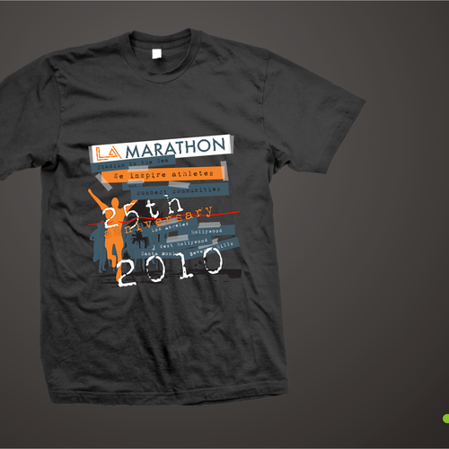 LA Marathon Design Competition Ontwerp door jonda.ro