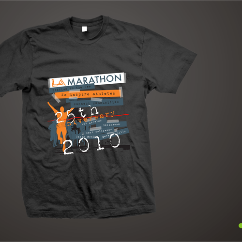 LA Marathon Design Competition Design by jonda.ro