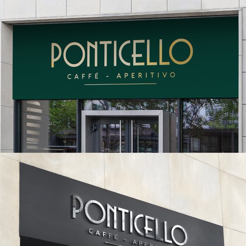 Design a logo for italian cafe in frankfurt/germany Design by desi9nart