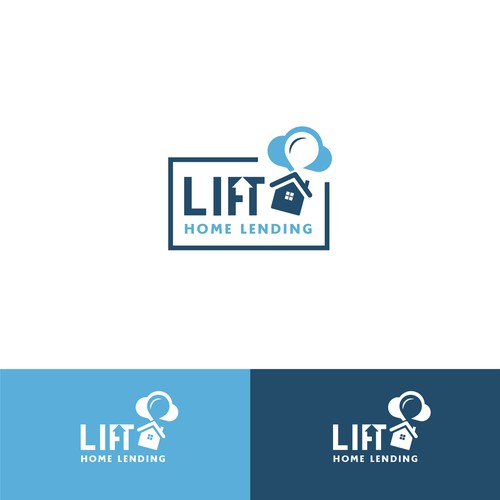 Lift Home Lending Logo Design by freecycle