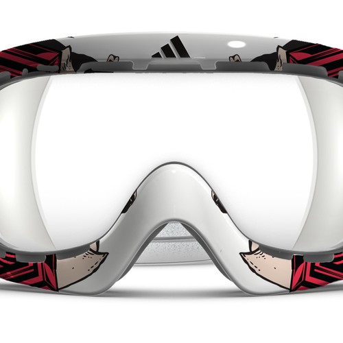 Design adidas goggles for Winter Olympics Design by Zadok44