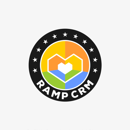 CRM Software Logo Design by FoxPixel