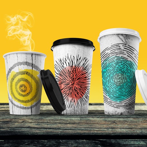 paper cup design | Cup or mug contest
