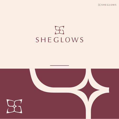 Let's help women glow! Design a beautiful logo for SheGlows Design by Tatha_studio