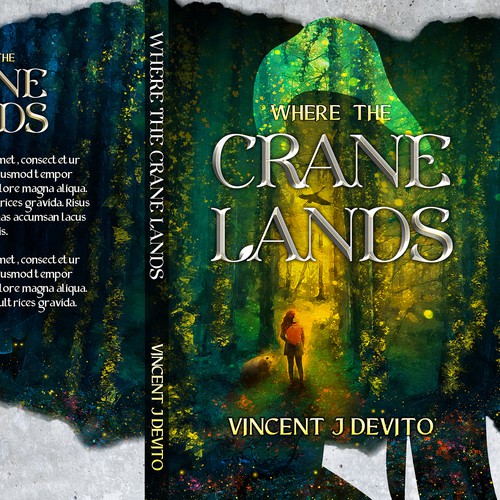 Design cover for a magical book with talking animals Design by Anastasia Brenych