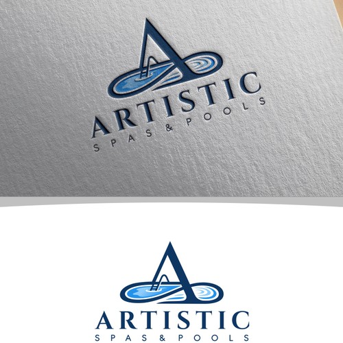 Design a classy logo for a custom pool builder Design by dsgn_81