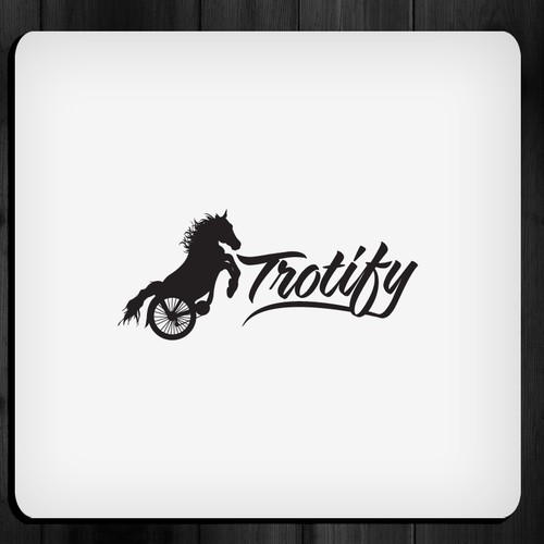 TROTIFY needs an awesome bicycle horse logo! Diseño de Sssilent
