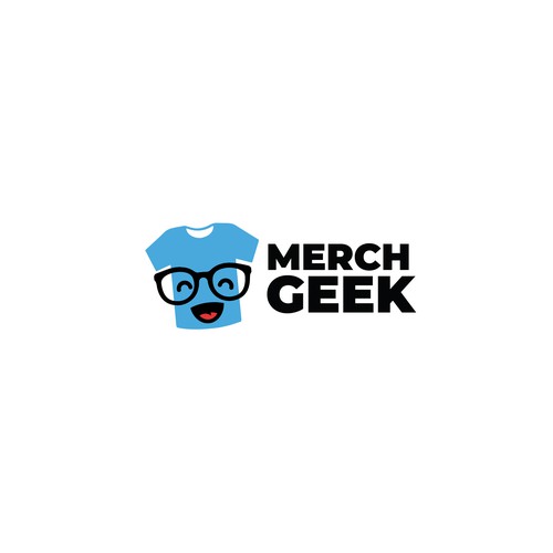 Merch Geek needs a new logo! Design by Yerffej✅