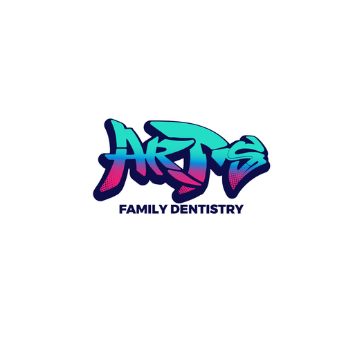 Graffiti/Industrial/ Sophisticated Logo for Dental office Design by Graphic Archer