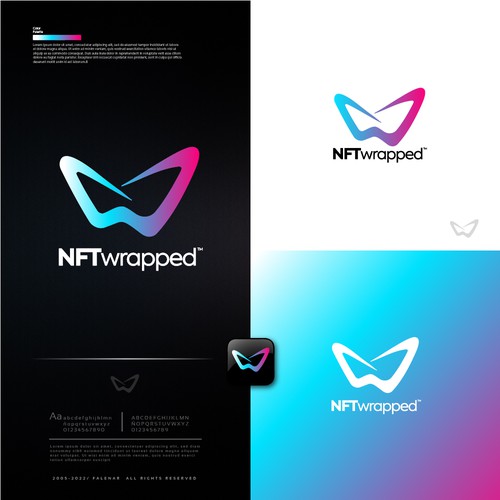 Modern Logo and Brand Guide for exciting Web3 Project Design by Falenar®