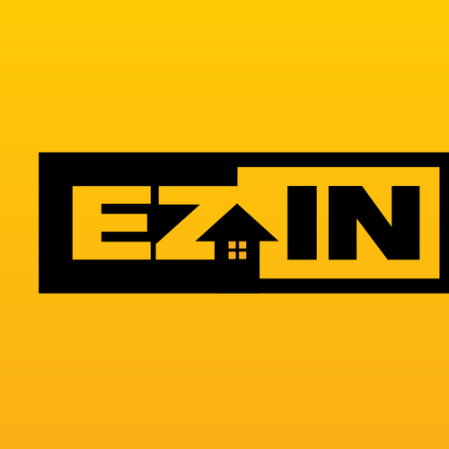 "EZ IN"  Logo ( pronounced  "Easy In") - RV parks and Lodging Solutions Design by aurelizza