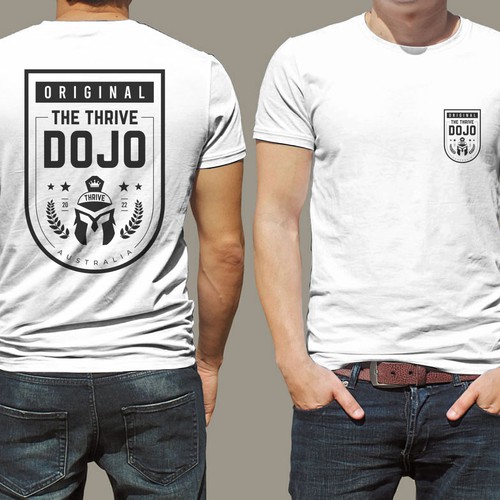 Thrive T shirt brand designs Design by unflea