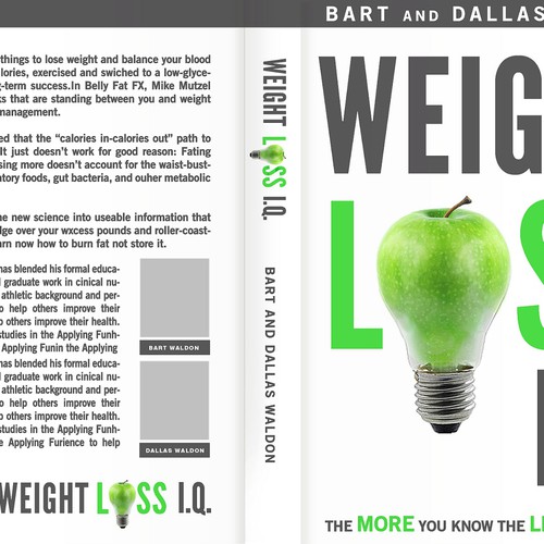 Design a creative and simple cover for weight loss book Design by Milica M.