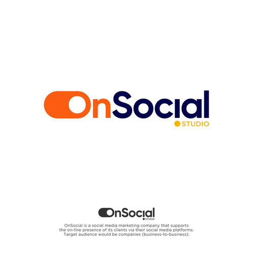 Logo for a Social Media Marketing Company Design by nefeb_design
