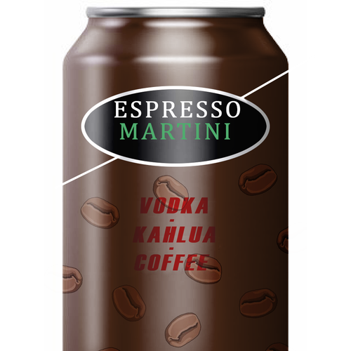 Logo / Product Design for new Espresso Martini beverage Design by williamblom