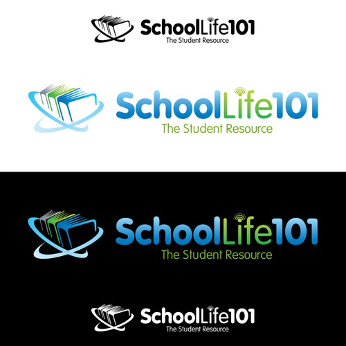 Logo Design for Internet Startup, SchoolLife101.com - guaranteed Ontwerp door andreastan