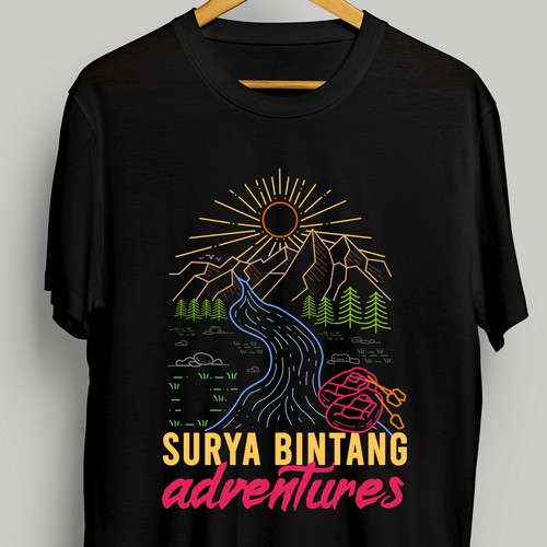 vintage bali jungle rafting Design by GloriaSánchezArtist