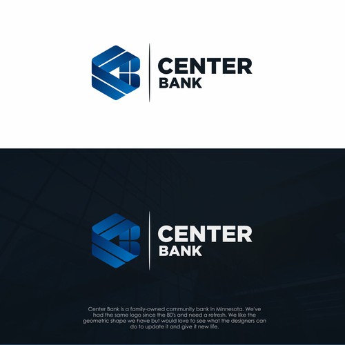 HELP! Updated family bank logo needed! Hasn't been touched since the 80's! Design by Vera™