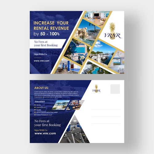 Postcard, flyer or print contest entry by Pajh√