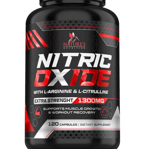 Design Nitric Oxide label design needed for Nature's Nutrition di ✝DeSiGnEr✝JOHN