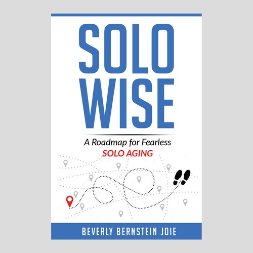 Create a cover for a new book about aging alone Design by Rashmita