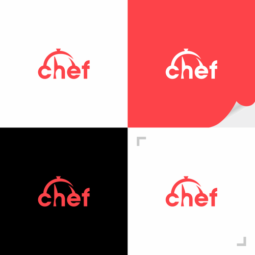 "CHEF": Food & Cooking Social Media Logo Design by bell_gið