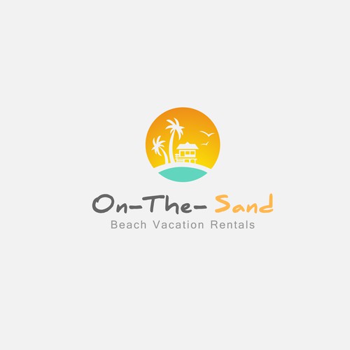 Create a modern beach logo for On-The-Sand vacation rentals Design by Bianca Moro