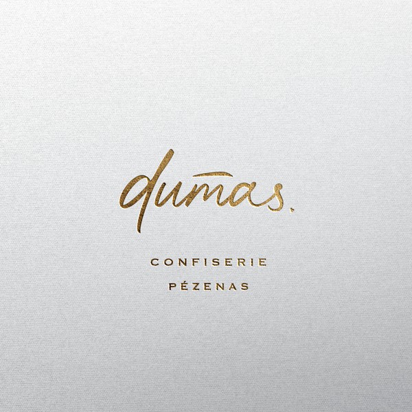 Design by Ann.Designer titled "Logo for Dumas Confiserie"