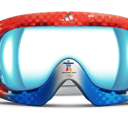 Design adidas goggles for Winter Olympics Design by Luckykid