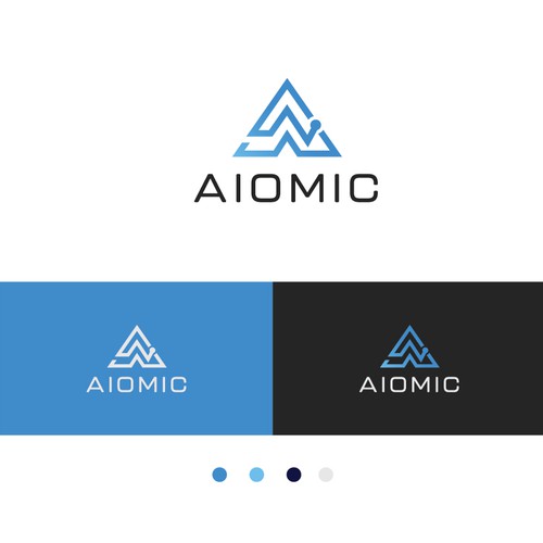 New logo for Aiomic (AI healthtech company) Design by sam_kalye