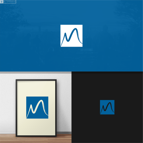 Very simple design. Just the letter M Réalisé par gothard