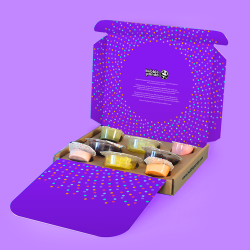 Ecommerce Packaging for a bubble tea making kit Design by KeyzStudio®