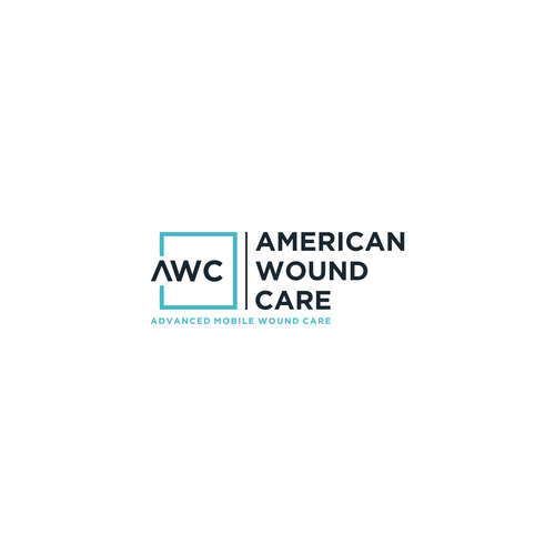 Clean logo for mobile wound care center Design by kick®