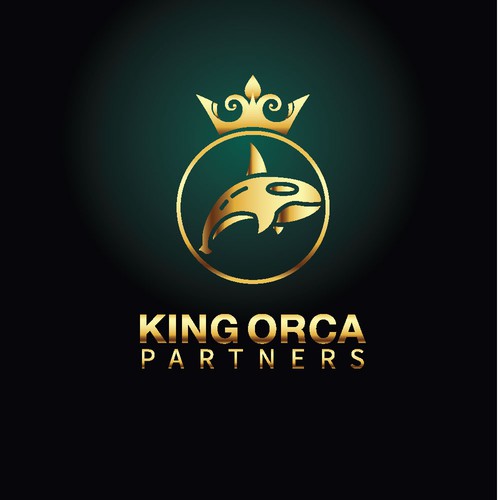 King Orca Logo Design by z-sheta