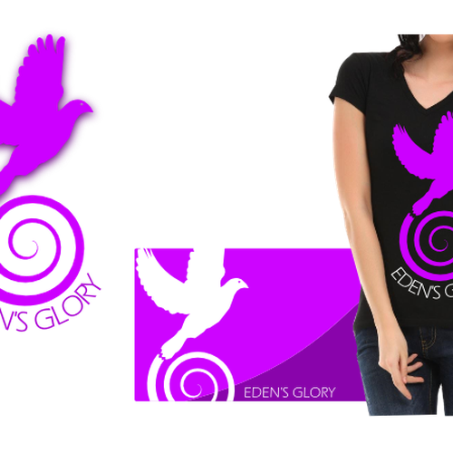 Design a compelling logo for restoring human trafficking survivors at Eden's Glory. Design by Sirocasus