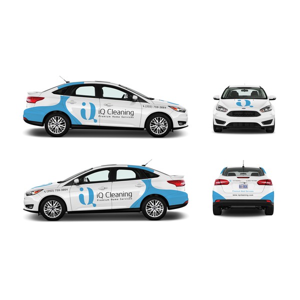 Create eye catching full wrap for a vehicle wrap company Car, truck