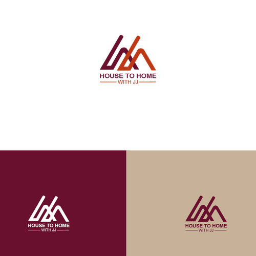 "House to Home with JJ" REAL ESTATE AGENT LOGO!! Réalisé par #gapuradesign