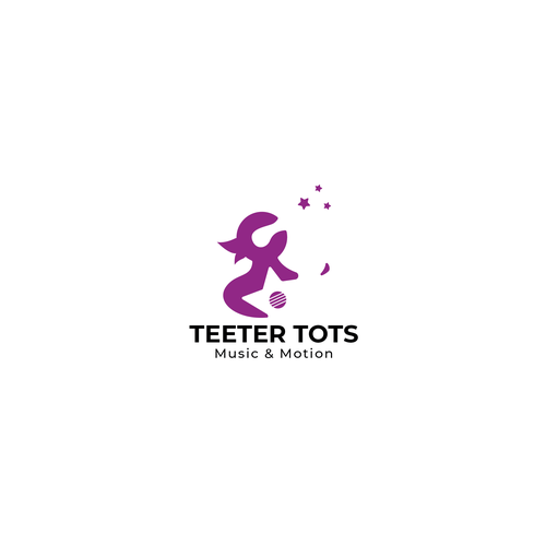 Teeter Totter meets Tumbling Tots - this logo is all about play!-ontwerp door sahri