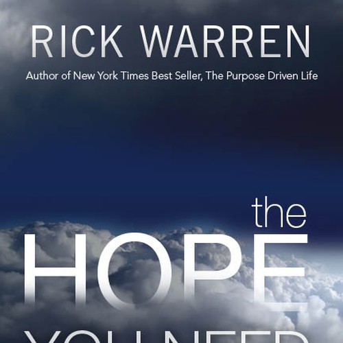 Design Rick Warren's New Book Cover Design by Daniel Myers