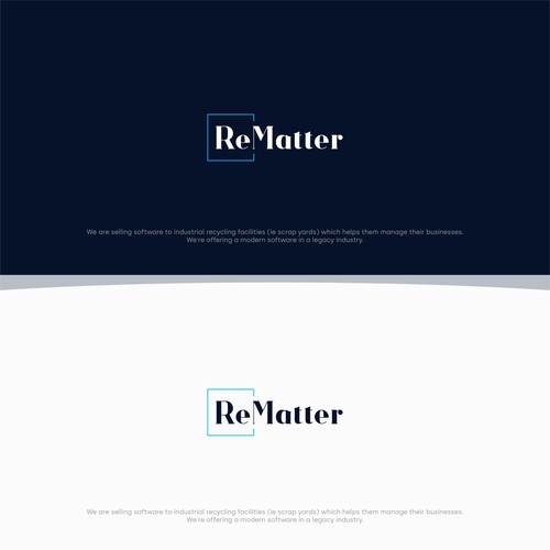 Modern, industrious logo for recycling software Design by ajie™