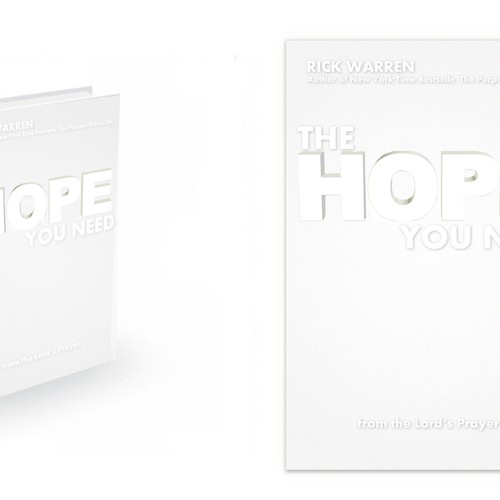 Design Rick Warren's New Book Cover Réalisé par headidea