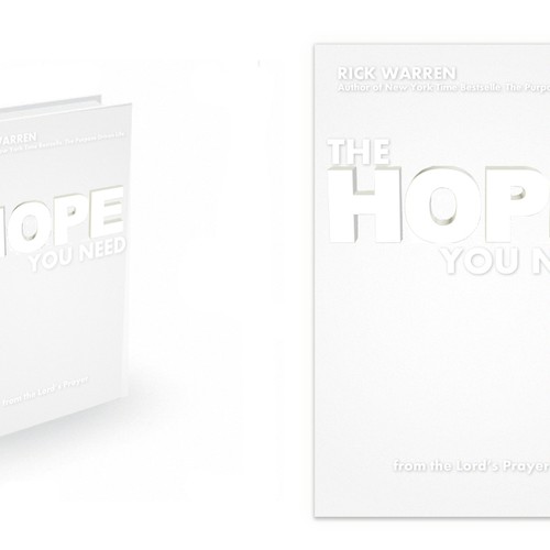 Diseño de Design Rick Warren's New Book Cover de headidea