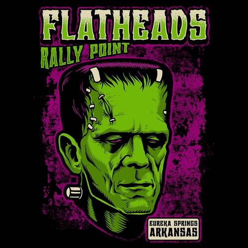 Flatheads Rally Point Design by INKSPITJUNKIE