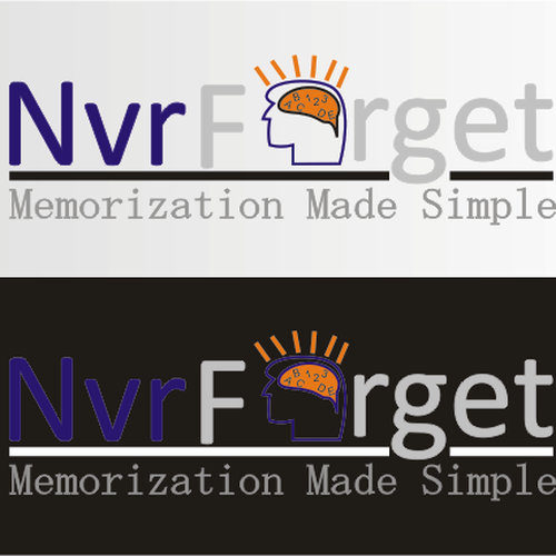 Create the next logo for Nvr Forget Design by Miftahfd