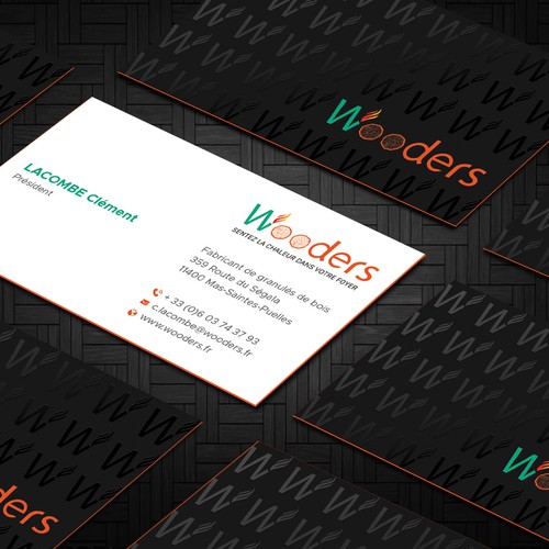 Proposition sur un concours de Carte de visite, réalisée par Taaiebah