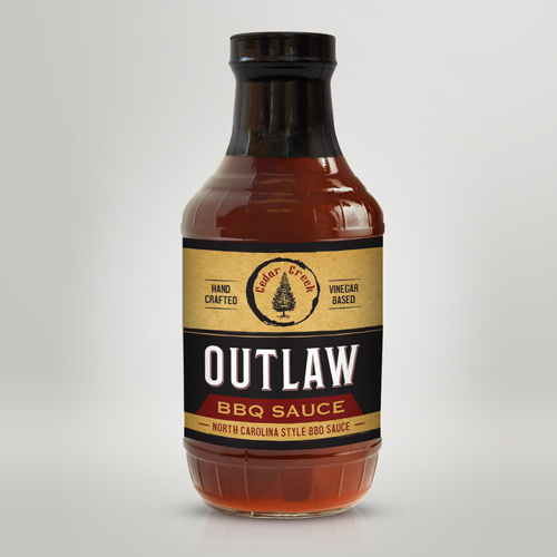New BBQ sauce company in need of a label for our bottles. Product