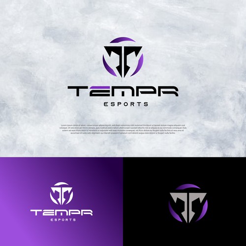 Logo for TEMPR Esports Design by gwGraphics