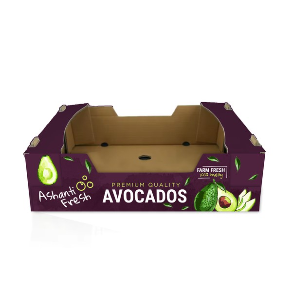 Design realizzato da ag16 intitolato "Avocado export box design"